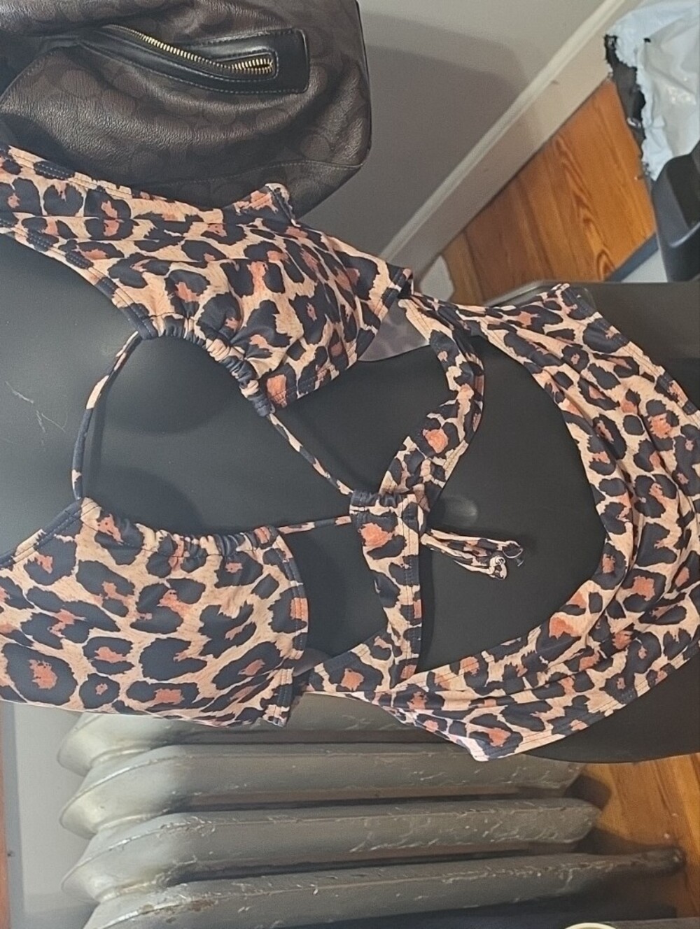 Sexy Leopard Print Bathing Suit